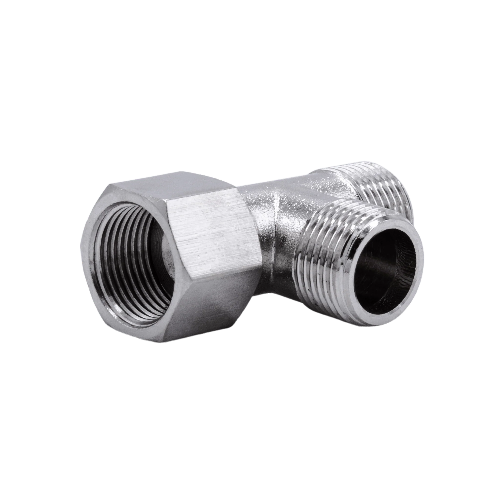 Metal Hot Water Hose x Hot Water Metal T-Adapter